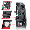 ANZO 1997-2003 Ford F-150 LED Tail Lights w/ Light Bar Black Housing Clear Lens - 311377