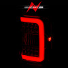 ANZO 2001-2011 Ford  Ranger LED Tail Lights w/ Light Bar Chrome Housing Red/Clear Lens - 311393