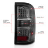 ANZO 2014-2018 GMC Sierra LED Tail Lights Black Housing Smoke Lens - 311398