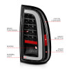 ANZO 00-06 Toyota Tundra LED Taillights w/ Light Bar Black Housing Clear Lens - 311411