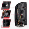 ANZO 15-21 Chevrolet Colorado Full LED Tail Lights w/ Red Lightbar Black Housing Smoke Lens - 311433