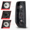 ANZO 2005-2021 Nissan Frontier LED Taillights Black Housing/Clear Lens - 311443