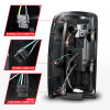 ANZO 00-06 Chevrolet Tahoe / GMC Yukon Full LED Taillights w/ Lightbar Black Housing/Smoke Lens - 311449