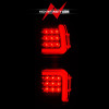 ANZO 15-19 Chevrolet Silverado 2500 HD/3500 HD LED Taillight w/ Sequential Black Housing/Smoke Lens - 311451