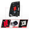 ANZO 19-24 RAM 2500/3500 Full LED Tail Lights SeqSig Black - Pair - 311482A