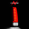 ANZO 88-99 Chevy/GMC C/K1500/2500/3500 Full LED Light Tube Taillights Black Housing Smoke Lens - 311486