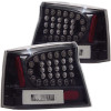 ANZO 2006-2008 Dodge Charger LED Taillights Black - 321014