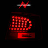 ANZO 2006-2008 Dodge Charger LED Taillights Black - 321014