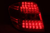 ANZO 2006-2007 Mercedes Benz M Class W164 LED Taillights Red/Clear - 321053