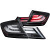 ANZO 2013-2015 Honda Civic LED Taillights Black - 321323