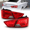 ANZO 14-18 Chevrolet Impala LED Taillights Red/Clear - 321346