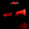 ANZO 14-18 Chevrolet Impala LED Taillights Red/Clear - 321346