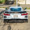 EOS Ducktail Rear Spoiler - Carbon Fiber - C8 Corvette (SPOILER-380-BKCF)