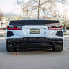 EOS Ducktail Rear Spoiler - Unpainted Black - C8 Corvette (SPOILER-380-ABS)