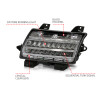 ANZO 18-19 Jeep Wrangler JL Halogen Chrome Clear w/ Sequential Signal - 511083