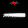 ANZO 2018-2021 Jeep Wrangler LED Side Markers Chrome Housing Smoke Lens w/ Seq. Signal Low Config - 511087