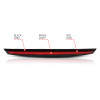 ANZO 2007-2014 Chevrolet Suburban 1500 LED 3rd Brake Light Black Housing Red Lens w/ Spoiler 1pc - 531110