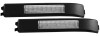 ANZO LED Mirror Lights 2009-2014 Ford F-150 LED Mirror Lights Clear w/ Amber LED - 861115