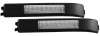 ANZO LED Mirror Lights 2009-2014 Ford F-150 LED Mirror Lights Clear w/ Amber LED - 861115