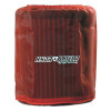 Injen Red Water Repellant Pre-Filter fits X-1021 6in Base / 6-7/8in Tall / 5-1/2in Top - 1037RED