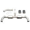 Injen 19-22 Hyundai Veloster N L4 2.0L Turbo Performance SS Axle Back Exhaust System - Carbon Tips - SES1343ABCF