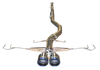 Injen 16-20 Honda Civic Hatchback 1.5T SS Cat-Back Exhaust w/ Titanium Tips - SES1500TT