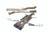 Injen 17-19 Honda Civic Type-R 3in SS Cat-Back Exhaust w/ Dual Burnt Titanium Tips - SES1582TT
