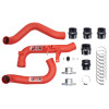 Injen 22-23 Honda/Acura Civic/Si/Integra 1.5L Turbo Aluminum Intercooler Pipe Kit - Wrinkle Red - SES1586ICPWR