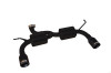 Injen 07-17 Jeep Wrangler JK 3.6L/3.8L 63mm Stealth Black Axle-back Exhaust w/ 4in Black Tips - SES5004BLK