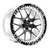 Weld Wheels S77 Black Beadlock 15x10 Rear Wheel - 09-19 CTS-V / 10-24 Camaro / 05-19 Corvette w. 15" Conversion