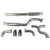 Injen 16-18 Ford Focus RS 3in Cat-Back Stainless Steel Exhaust w/ 4in Black Chrome Tips - SES9004