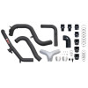 Injen 21-23 Ford Bronco 2.7L V6 (TT) EcoBoost SES Intercooler Pipes - Wrinkle Black - SES9301ICPWB