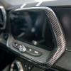 EOS Carbon Fiber Radio Trim Cover - Gen 6 Camaro