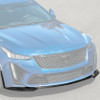 EOS Carbon Fiber Front Splitter & Wheel Arches - 22-24 Cadillac CT5-V Blackwing (FLIP-924-BKCF_SPLITTER-1206-BKCF)
