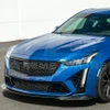 EOS Carbon Fiber Front Splitter & Wheel Arches - 22-24 Cadillac CT5-V Blackwing (FLIP-924-BKCF_SPLITTER-1206-BKCF)