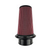 Injen 8-Layer Oiled Cotton Gauze Air Filter 4.0in ID/ 7.0in Base / 8.80in Height / 5in Top - X-1108-BR