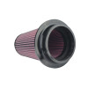 Injen 8-Layer Oiled Cotton Gauze Air Filter 4.0in ID/ 6.0in Base / 8.8in Height / 4in Top - X-1110-BR