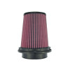 Injen 8-Layer Oiled Cotton Gauze Air Filter 4.0in ID/ 6.0in Base / 6.3in Height / 4in Top - X-1112-BR