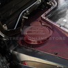 EOS Engine Bay Panel Cover HTC Exposed - Red Carbon Fiber - C8 Corvette (EC-709-RDCF)