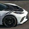 EOS ZR1 Style Fiberglass Hood - C8 Corvette Stingray / E-Ray / Z06 / ZR1 (HOOD-1004-FRP)