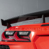 EOS Z51 Facelift Rear High Wing Spoiler - Matte Black - C8 Corvette (SPOILER-1204-ABS)