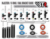 BTR Trinity Intake Manifold w. Version 2 Runners - Black - LS7 (TRA-7-BLK-P105-V2)