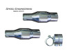 Speed Engineering - 2" Long Tube  Headers w. Connection Pipes- Gen 5 Camaro