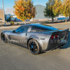 EOS ZR1 Extended Rear Spoiler Gloss Black - C6 Corvette Base / GS / Z06 / ZR1 (SPOILER-218-V2-ABS)