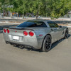 EOS ZR1 Extended Rear Spoiler Carbon Fiber - C6 Corvette Base / GS / Z06 / ZR1 (SPOILER-218-BKCF)