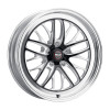 Weld Wheels S82 Black 17x5 Front Wheel - C6 / C7 Corvette Z06