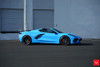 Vossen HF-3 20x9 / 21x12 Double Tinted Gloss Black - C8 Covette