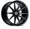 Vossen HF-3 20x9 / 21x12 Double Tinted Gloss Black - C8 Covette