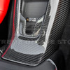 EOS Waterfall Center Console - Carbon Fiber - C8 Corvette (GRILL-514-BKCF)
