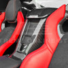 EOS Waterfall Center Console - Carbon Fiber - C8 Corvette (GRILL-514-BKCF)